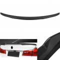 Aintier 1pc Carbon Fiber Spoiler Wing Compatible For 2014-2020 Bmw F32 4-series Coupe Glossy Black Rear Trunk Tail