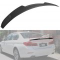 Aintier 1pc Carbon Fiber Spoiler Wing Compatible For 2014-2020 Bmw F32 4-series Coupe Glossy Black Rear Trunk Tail