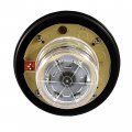 Hqrp Led Strobe Lights Amber Beacon Flexible Pipe Mount Low Profile Emergency Hazard Warning Safety For Golf Cart Truck Tractor