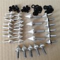 Hongk- Motorcycle Spike Fairing Bolts Kit Compatible With Suzuki Gsxr 750 2001 2002 Gsx-r 1000 Sr B01bn0nk7u