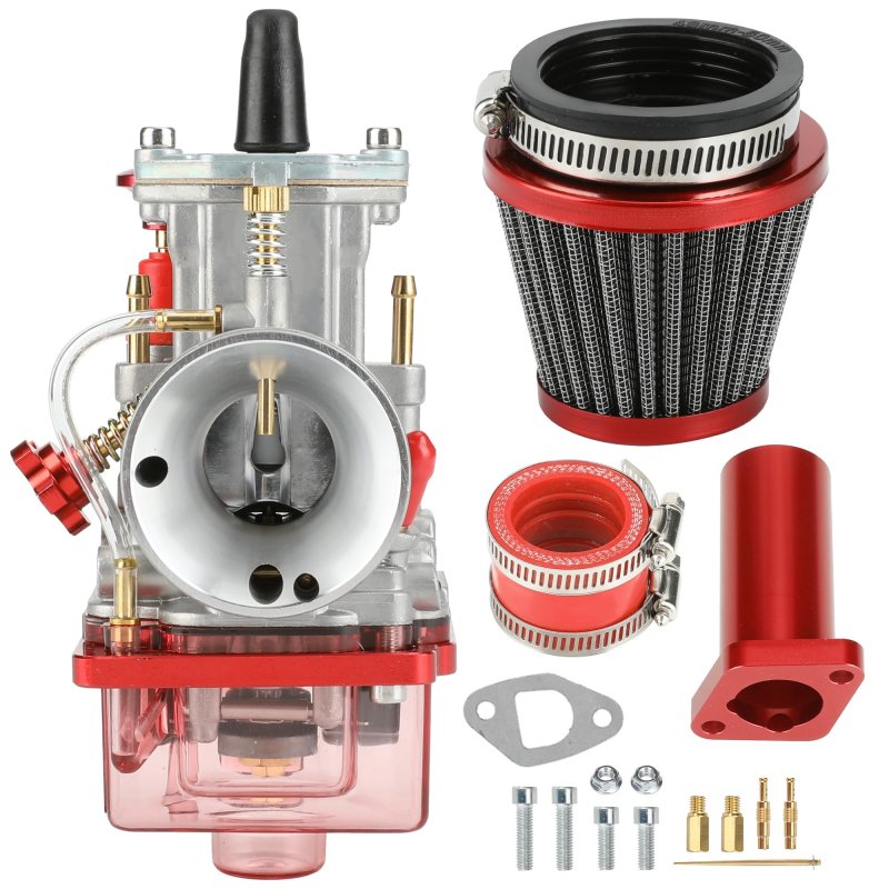 Pwk 24mm Carburetor Intake Manifold Kit For Predator 212cc 196cc 200cc 6 5hp Engine Coleman Ct200u Bt200x Kt196 Baja Warrior