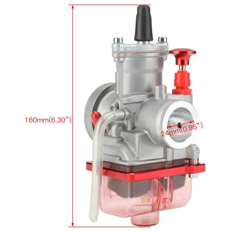 Pwk 24mm Carburetor Intake Manifold Kit For Predator 212cc 196cc 200cc 6 5hp Engine Coleman Ct200u Bt200x Kt196 Baja Warrior