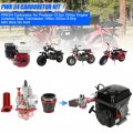 Pwk 24mm Carburetor Intake Manifold Kit For Predator 212cc 196cc 200cc 6 5hp Engine Coleman Ct200u Bt200x Kt196 Baja Warrior