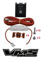 80-97 Vms Racing Black Base Cab Roof Marker Lights In Smoke Lens With White Leds For Crl 264139bk Ford F350 F250 F150 5 Piece
