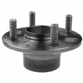 A-premium Rear Wheel Bearing And Hub Assembly With 4-lug Compatible Honda Civic 1988-1991 Accord 1986-1989 Acura Integra