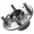 A-premium Rear Wheel Bearing And Hub Assembly With 4-lug Compatible Honda Civic 1988-1991 Accord 1986-1989 Acura Integra