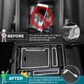 Autorder Center Console Organizer For 2021 2022 2023 Hyundai Santa Fe Accessories Armrest Storage Box Secondary Insert Tray