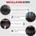 Retractable Cargo Cover For Buick Encore 2013 To 2016 Waterproof Trunk Shade Privacy And Security Tool Free Installation Carbon
