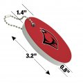 Graphics More University Of The Incarnate Word Primary Logo Floating Keychain Oval Foam Fishing Boat Buoy Key Float