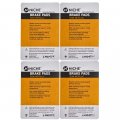 Niche Brake Pad Set For Suzuki Rm85 Rm85l Rm80 Drz125l Drz125 Kawasaki Klx125l Front Semi-metallic 4 Pack