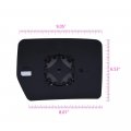 G-plus Front Left Driver Side Replacement Mirror Glass Compatible With 2011-2014 Ford F150 Bl3z-17k707-a Bl3z17k707a