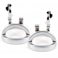 Chrome Door Handles Interior Driver Passenger Side Replacement Fit 2007-2011 For Dodge Nitro Inside 2pcs 
