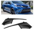 Windshield Wiper Cowl Cover Trim For 2011-2020 Toyota Sienna Extension Side Fender Hood End Caps Replacement 53867-08020 