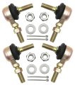 Two Sets Of Tie Rod End Kit For Polaris Phoenix 200 Quad 2008 2009 2010