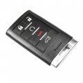 Hqrp Remote Key Fob Shell Case Keyless Entry W 5 Buttons Compatible With Cadillac Srx 2010 2011 2012 2013 2014 Xts Ats