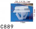 Autobahn88 Tie Seal And Plugging Clip Compatible With Ssang Yong Oem K7955706000 7955706000 330170021 Pack Of 20