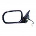 Driver Side Door Mirror For Honda Accord 1998 1999 2000 2001 2002 Power Non Heated Paint To Match Sedan Replacement 