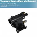 X Autohaux Lf941517z Engine Coolant Thermostat Housing Assembly For Mazda 3 2006-2013 6 2009-2013 902690