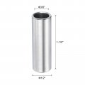 Uxcell 10pcs Stainless Steel Spacer 3 8 Bore X 1 2 Od 1-1 Length Screw Standoff Bushing Plain Finish Round Metal For Screws
