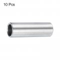 Uxcell 10pcs Stainless Steel Spacer 3 8 Bore X 1 2 Od 1-1 Length Screw Standoff Bushing Plain Finish Round Metal For Screws