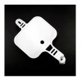 White Plastic Front Number Plate For Pit Dirt Bikes Crf50 Xr50 Ssr Sdg Taotao And Their Replicas 