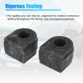 Uxcell 2pcs Car Suspension Stabilizer Bar Bushings No 31356774737 For Bmw X5 2007-2013 X6 2008-2014