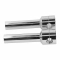 Motorcycle Handlebar Riser Mount Clamp Adapter Kit 2pcs 25mm Diameter Aluminum Alloy Bar Risers For Universal Multifunctional