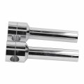 Motorcycle Handlebar Riser Mount Clamp Adapter Kit 2pcs 25mm Diameter Aluminum Alloy Bar Risers For Universal Multifunctional