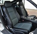 Iggee Black Charcoal Artificial Leather Custom Made Original Fit Front Seat Covers Designed For Nissan 350z 2007-2009 Power 