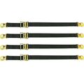Drc Exclusive 4-piece Snap Hook End Ratchet Cargo Tie-down Kit 72 L X 2 W 