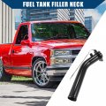 Hihaha 15712144 Rear Fuel Tank Filler Neck For Chevy C1500 1988-1998 Gmc K1500 Pickup Fuel Hose Durable 1 Pcs Black