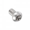Uxcell M8x16mm Torx Security Machine Screw 10pcs Pan Head Screws Inside Column 304 Stainless Steel Fasteners Bolts