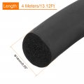 Uxcell Foam Rubber Weather Seal Strip 14mm 0 55 Diameter X 4 Meters 13 12ft Long Round Epdm Solid For Reduce Noise Shock
