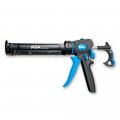 Asa Caulking Gun Adjustable Thrust Ratio Smooth Round Rod Hand Silicone No Dripping Regulating Sealant With Comfort Grip 