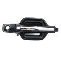 Outside Front Left Driver Side Door Handle For Mitsubishi Montero 2001 2006 Mr970411 Black And Chrome 