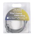 Tie Down 50580 Galvanized Cable Vinyl Coated 1 4 Id X 3 8 Od 9 Feet 