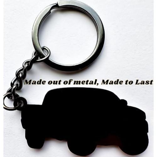 Rad Carz For Tacoma Keychain Multiple Colors Red