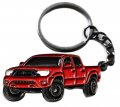 Rad Carz For Tacoma Keychain Multiple Colors Red 