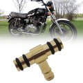 Carburetor Carb Brass Fuel Tee Fitting Replacement For Fj600 Xs750 Xs1100 2h7-14988-00 