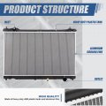 Dpi 13701 Factory Style 1-row Cooling Radiator Compatible With Lexus Rc300 Rc350 Gs350 3 5l 2016-2024 Aluminum Core
