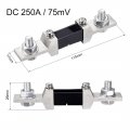Uxcell Shunt Resistor 250a 75mv For Dc Current Ammeter Analog Panel Meter External Fl-2 Resistance Divider
