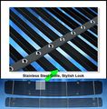 Egrille Stainless Steel Black Billet Grille Combo Fits 2009-2014 Nissan Maxima 