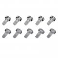 100pcs M3 X 6mm 50pcs M6 12mm Cross Head Machine Screws Clear For Knobs Drawer Pulls Dresser Handles 