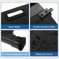 X Autohaux Retractable Cargo Cover For Volkswagen Vw Tiguan 2018 2019 2020 2021 2022 2023 Waterproof Non Slip Suv Rear Trunk