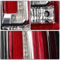 Ocpty Tail Light Assembly 1pcs Replacement For 2015-2020 Gmc Yukon Xl Red Housing Clear Lens