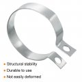 Uxcell 10pcs Split Ring Hanger Pipe Strap Fit 2-1 2 63mm Metal Clamps Ceiling Mount Bracket Support For Tube