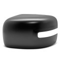 Driver Side Rearview Mirror Cover Cap For Jeep Bu Series Renegade 2015 2016 2017 2018 Primed Black With Turn Signal Hole