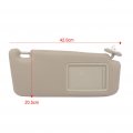 Ocpty Right Passenger Side Beige Sun Visor With Sunroof Fit For 2009 2010 2011 2012 2013 2014 2015 2016 Toyota Venza