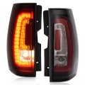 C-shape Led Tail Lights For 2007-2014 Chevy Suburban Tahoe Gmc Yukon Xl Taillights Rear Stop Brake Signal Lamps Smoke Lens 