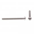 Prime-line Machine Screw Round Head Slotted Phillips Combo 10-32 X 2 In Grade 18-8 Stainless Steel Pack Of 50